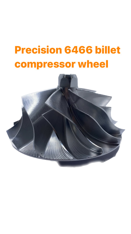 Precision 6466 Billet Compressor Wheel