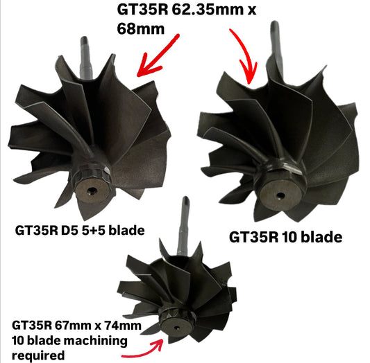 GT35R Turbine Wheel