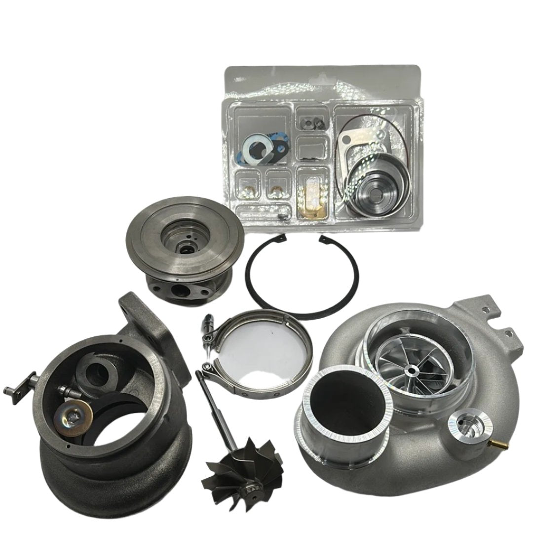 67mm He351cw build your own turbo upgrade kit 750hp