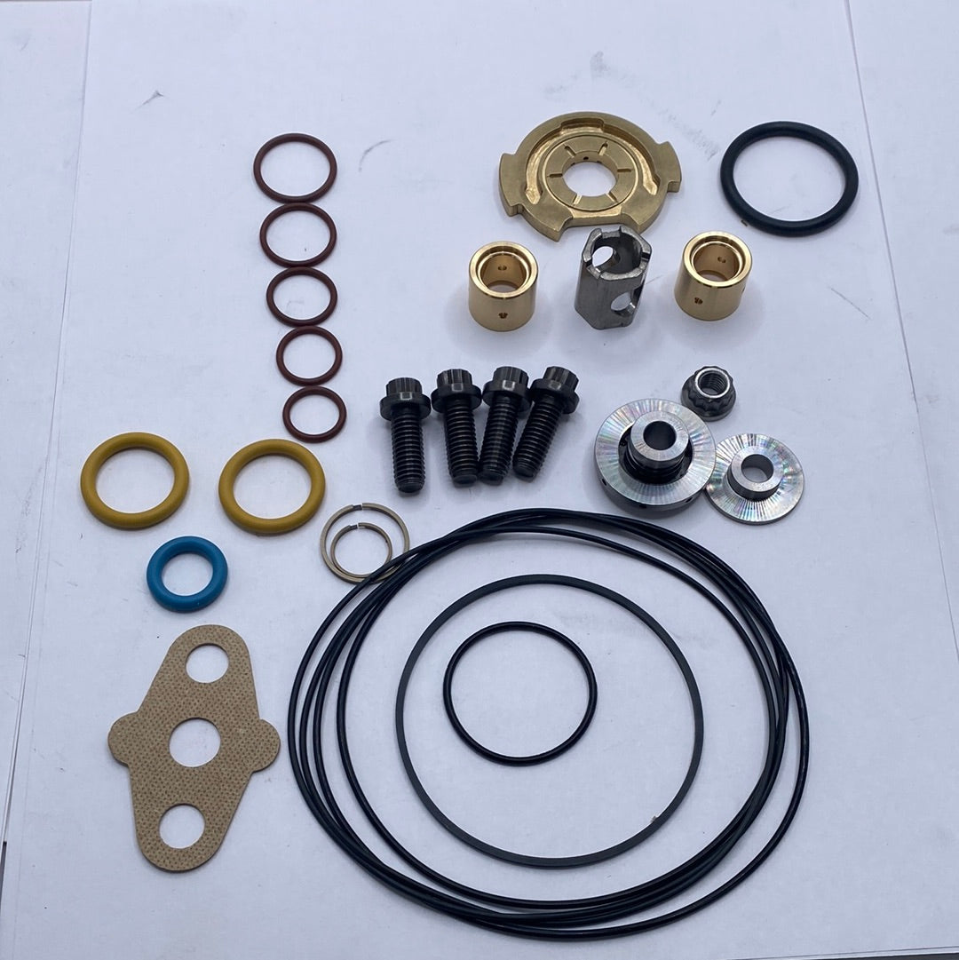 6.0 powerstroke 63mm powerstroke powermax compressor housing and wheel upgrade + rebuild kit