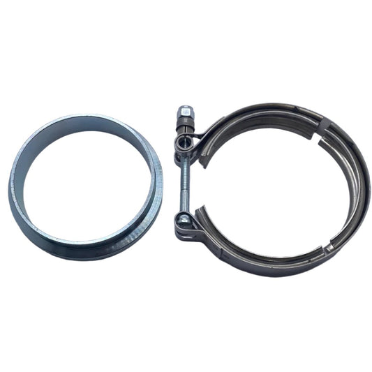 T3 .82 ar 3 inch band ring and clamp for hx35 hx40 turbine housing