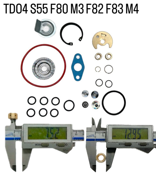 BMW F80 M3 M4 F82 F83 S55 TDO4 Turbo Rebuild Kit