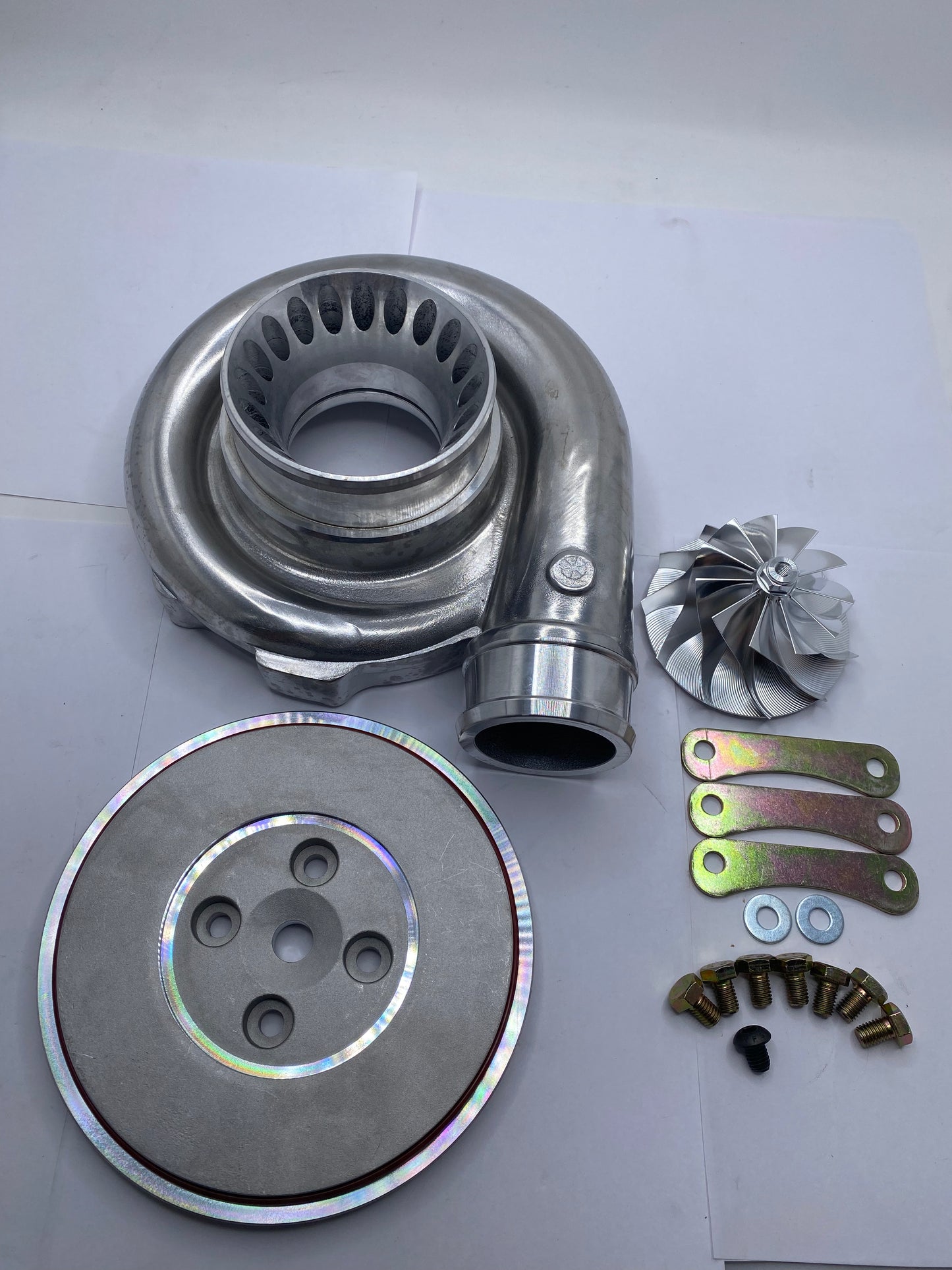 6.0 powerstroke 63mm powerstroke powermax compressor housing and wheel upgrade + rebuild kit